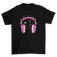 Valentine's day headphones t-shirt