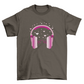 Valentine's day headphones t-shirt