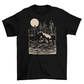 Bear floating in river t-shirt
