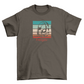 Gamer headphones retro t-shirt