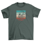 Gamer headphones retro t-shirt