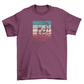 Gamer headphones retro t-shirt