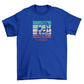 Gamer headphones retro t-shirt