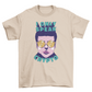 Man with cryptocurrency glasses t-shirt