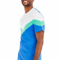 CHEVRON COLORBLOCK  TSHIRT