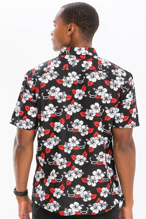 HAWAIIAN BUTTON DOWN SHIRT