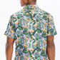 Hawaiian Print Button Down Shirt