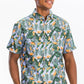 Hawaiian Print Button Down Shirt