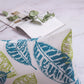 New Living Series Double-Sided Design Decorative Throw Pillow Cover, 18" X 18", Blue/Green, 4 Pack