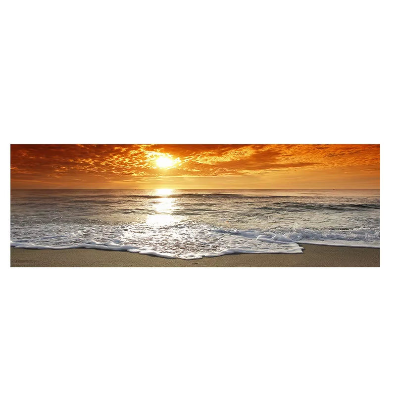 Abstract Landscape Oil Painting Posters and Prints Wall Art Canvas Painting Trees and Lakes Pictures for Living Room No Frame