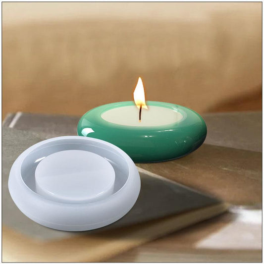 DIY Crystal Epoxy Mold Pentagram Candle Holder