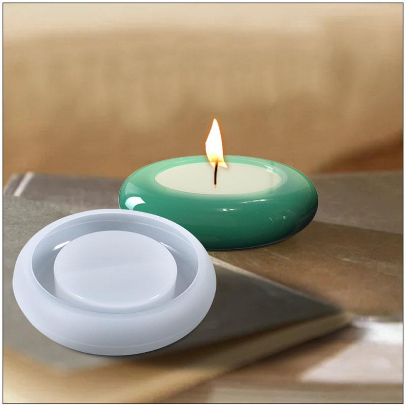 DIY Crystal Epoxy Mold Pentagram Candle Holder
