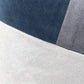 Blue Grey Patchwork Pillow Cover