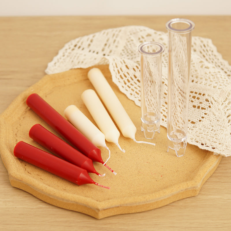 Integrated Rod Wax Candle Plastic Mold