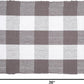 Rug Buffalo Plaid Area Rug 24X36 Inch (2X3), Charcoal & White, Reversible Cotton Woven Farmhouse Rug for Living Room, Kitchen, Entryway, Bathroom