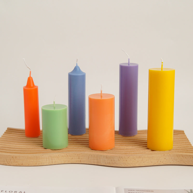 DIY Cylindrical Aromatherapy Candle Mold Acrylic PC Plastic
