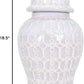 Hand Crafted and Hand Painted Ellery Jar, Multi-Tonal Shades of Cream, Taupe, & Gray