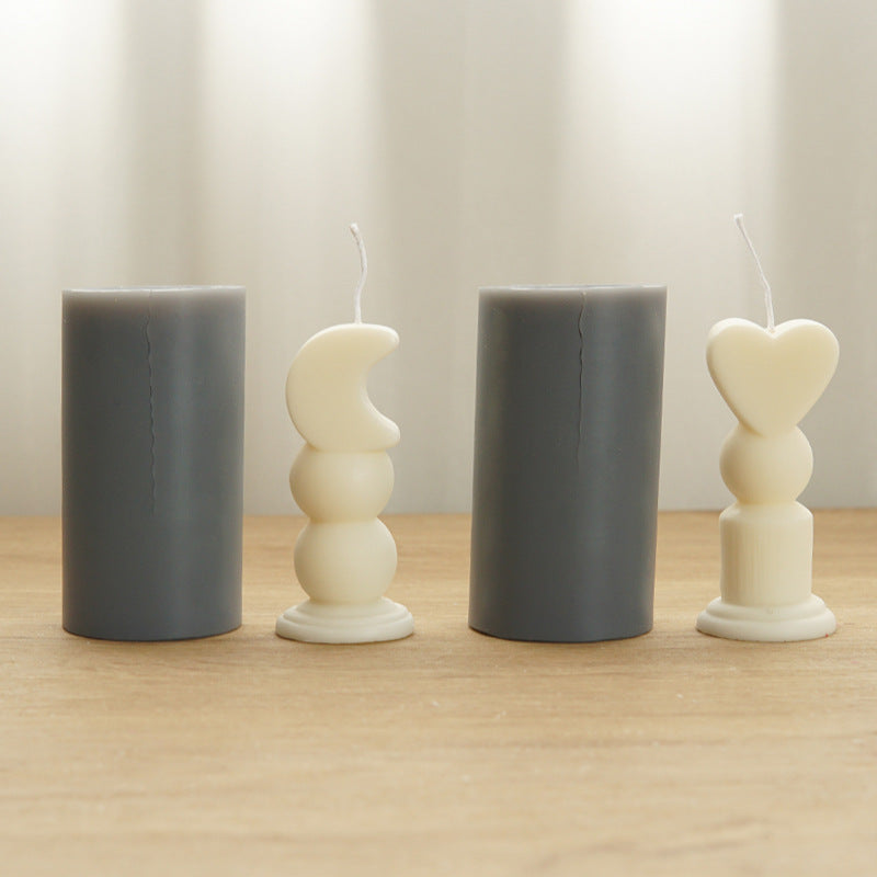 Aromatherapy Candle Aromatherapy Gypsum Silicone Mold