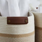 3-Pack Cotton Rope Storage Baskets