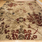 Modern Burgundy Rugs Living Dining Room Red Cream Beige Area Rugs 8X10 Rugs Clearance Contemporary Rugs Burgundy Cream Beige 8X11 Rug