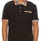 Checkered Detail Polo