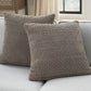 Lifestyle Grey 18 In. X 18 In. Square Throw Pillow