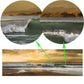 Abstract Seascape Oil Painting Posters and Prints Wall Art Canvas Painting Wave and Beach Picture for Living Room Decor No Frame