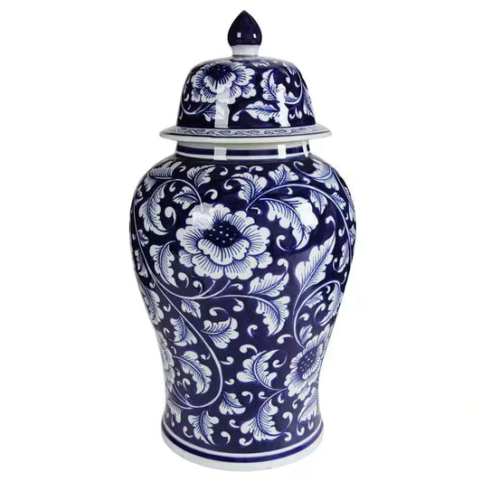 9.5 In. X 18 In. Decorative Ginger Jar