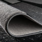 Contemporary Modern Boxes Design Soft Indoor Area Rug 3'3" X 5' Gray