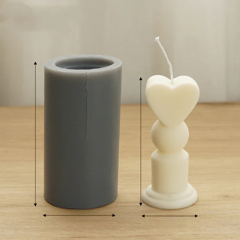 Aromatherapy Candle Aromatherapy Gypsum Silicone Mold