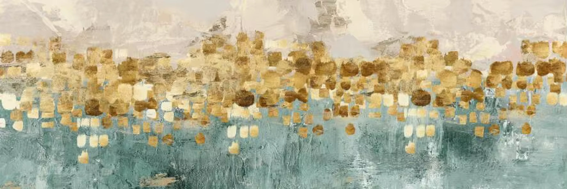Abstract Landscape Oil Painting Posters and Prints Wall Art Canvas Painting Trees and Lakes Pictures for Living Room No Frame