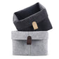 Various Clothes Felt Storage Baskets for Home Bathroom Office Toy Underwear Laundry Bucket Sundries Box for Dormitory