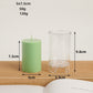 DIY Cylindrical Aromatherapy Candle Mold Acrylic PC Plastic