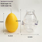 DIY Aromatherapy Candle Egg-shaped Plastic Mold