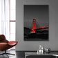 3PCS Frameless Poster Golden Gate Bridge Night Landscape Canvas Painting Wall Art Prints Pictures for Living Room Home Decor