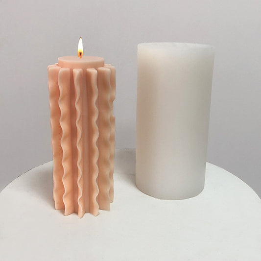 Diy Fragrant Stone Epoxy Decoration Geometry Candle Mould