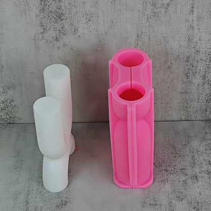New U-shaped Aromatherapy Candle Silicone Mold