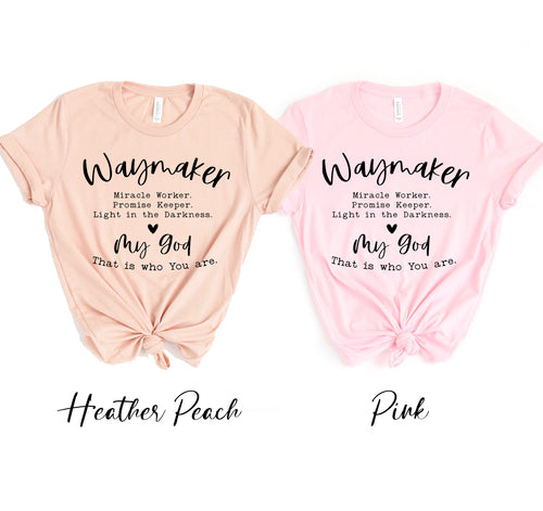 Waymaker Miracle Worker T-shirt