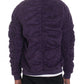 Faux Suede Tagged Bomber