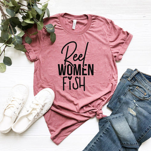 Reel Women Fish Shirt