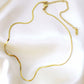18 Karats Flat Chain Choker