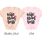 Wife Mom Boss T-shirt