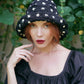 FLORA Crochet Hat In Black