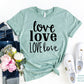 Love Love Love T-shirt