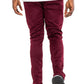 SIMPLE TRACK PANTS- BURGUNDY