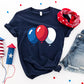 4th of July Balloons T-shirt