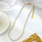 18 Karats Clear Austrian Crystals Choker