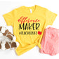 Difference Maker Teacher Life T-shirt
