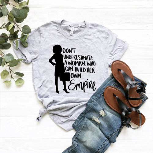 DT0941 Don't Underestimate a Woman who can bu