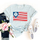 Baseball Flag T-shirt